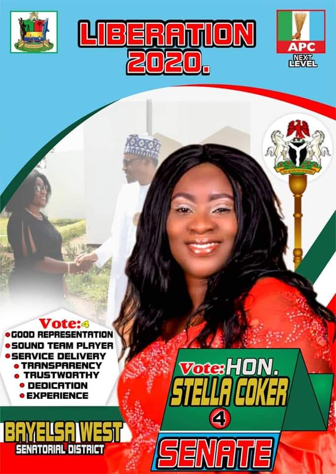 Stella Coker: Ready to Barbeque The Oferema-pepe at Senatorial Elections