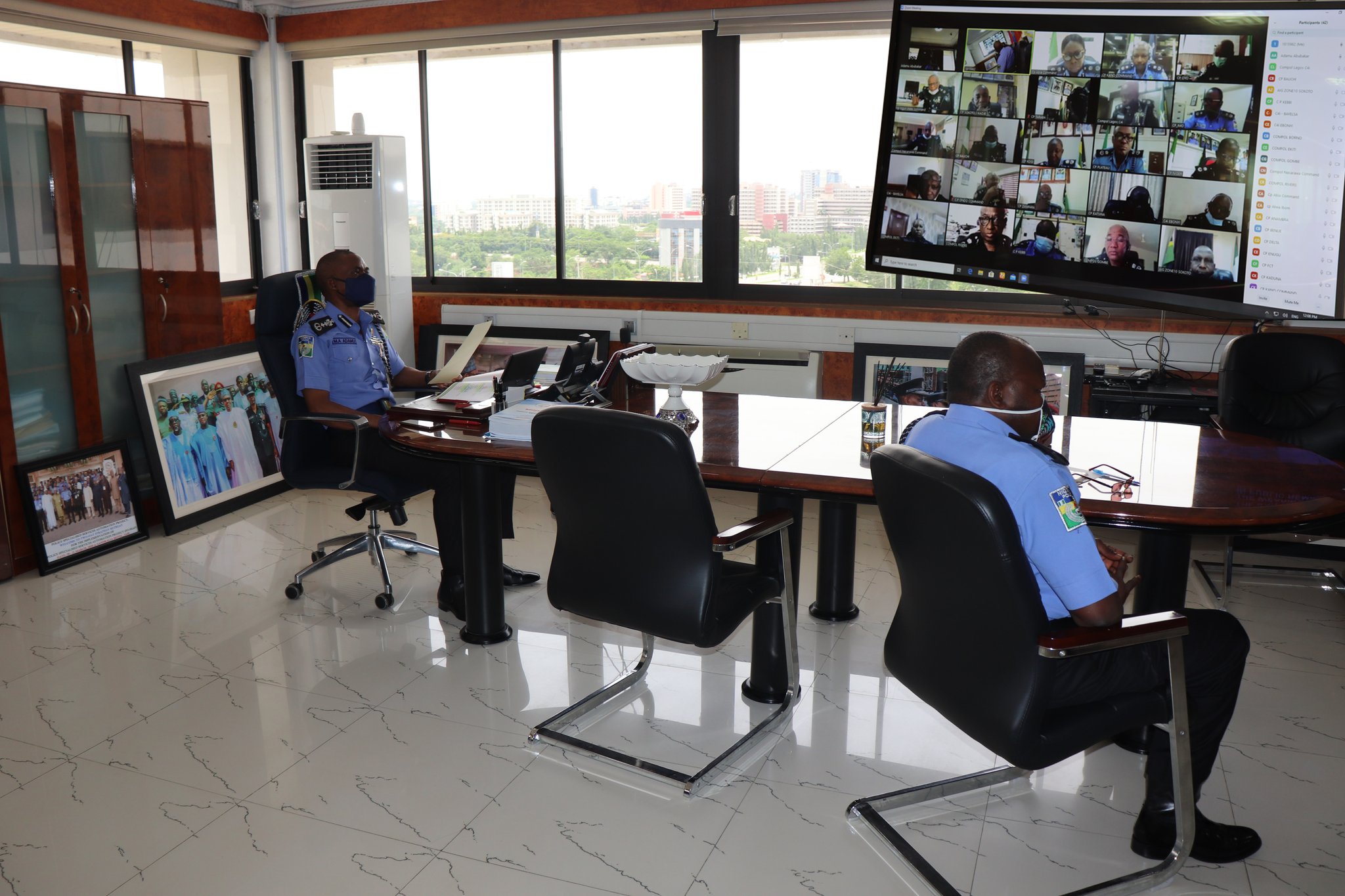 IGP holds first Virtual Conference with Strategic Managers of the Force