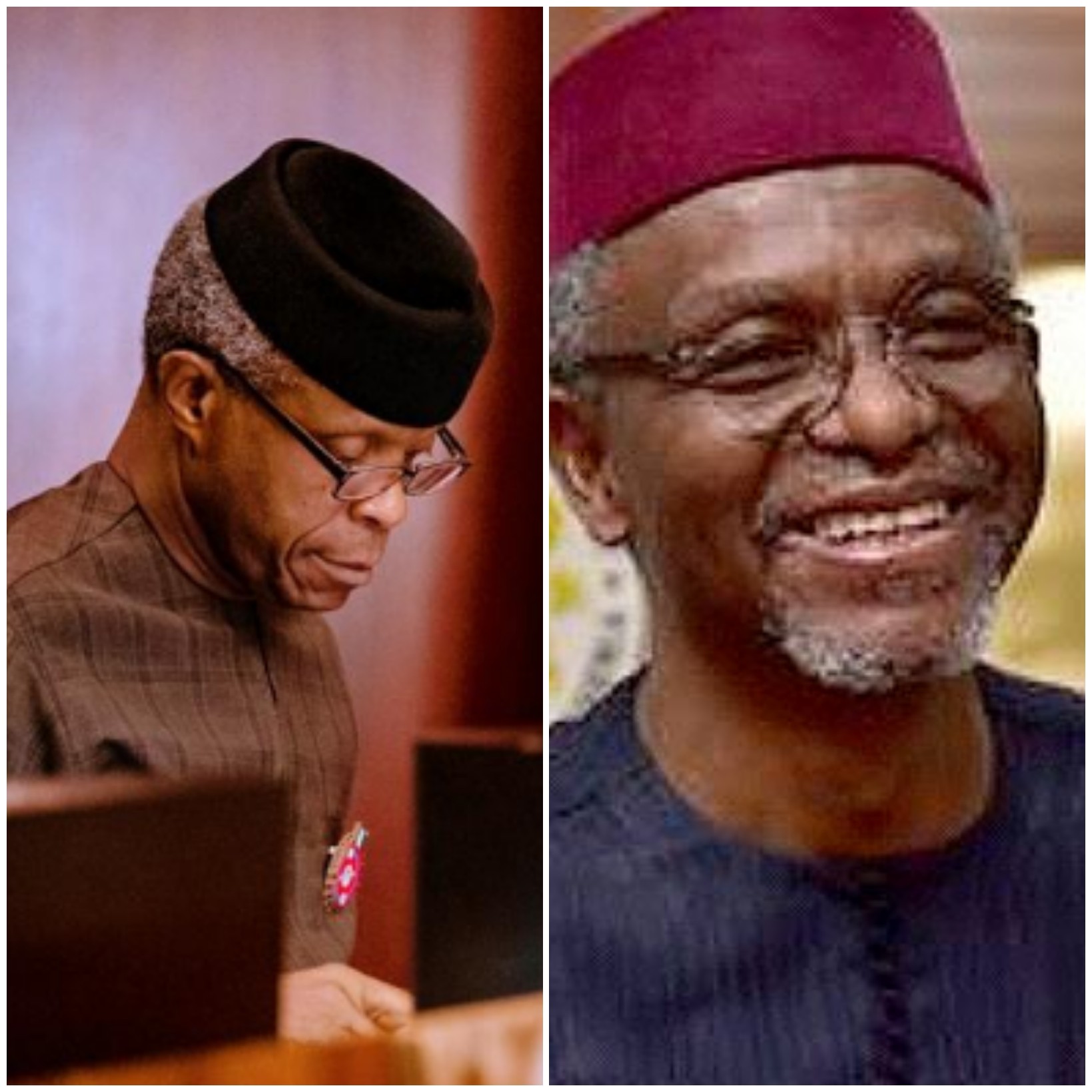 Osinbajo now chairs our group, Association of Short People –El-Rufai
