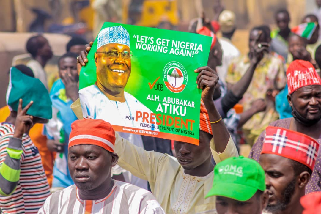 'They will suck you dry as they did in 2019', Nigerians react to Atiku's son statement
