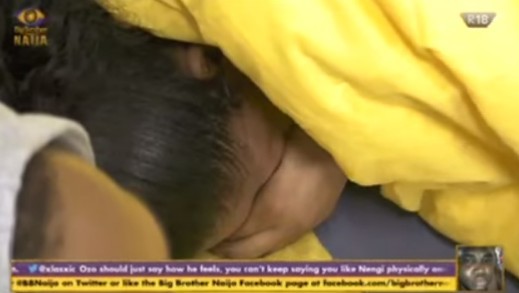 Kiddwaya Comforts Erica, urges her to release the tears in #BBNaija2020