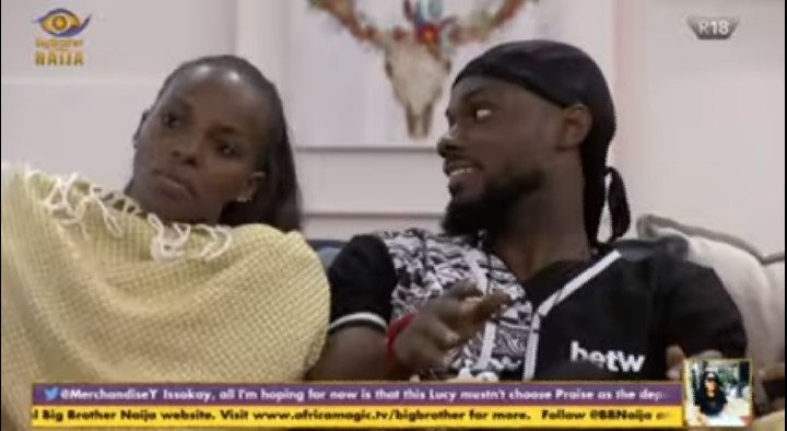 Hear What Lucy, HoH told Prince, DHoH at lodge #BBNaija