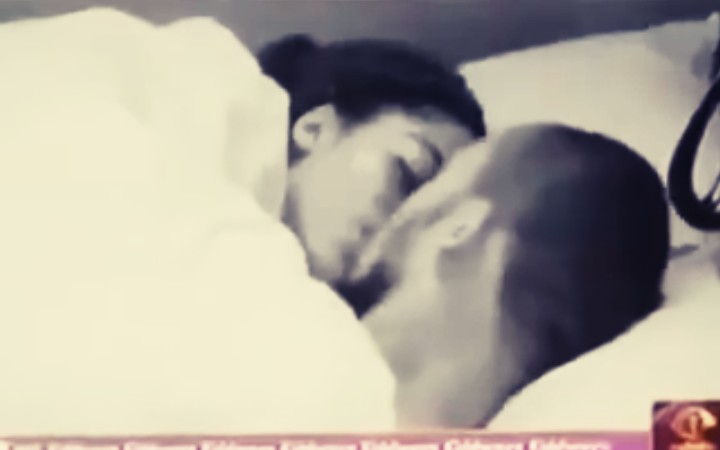 Eric, Lilo Seals Their Ship With a Romantic Kiss under the blanket #BBNaija [Video]