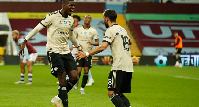 Pogba Scores First Goal In Over One Year As United Make Premier League History