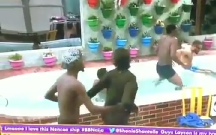 See How Laycon and Nengi Entertained Us at Poolside [Video] #BBNaija
