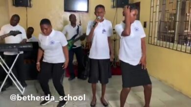 Unbelievable! School of the Blind Performs Tiwa's #Koroba Cover [Video]