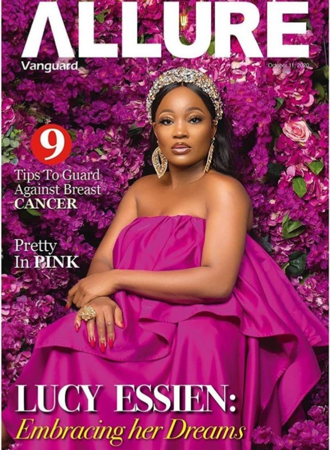 Adorable Lucy Makes Her First Magazine Cover on 'Allure' #BBNaija