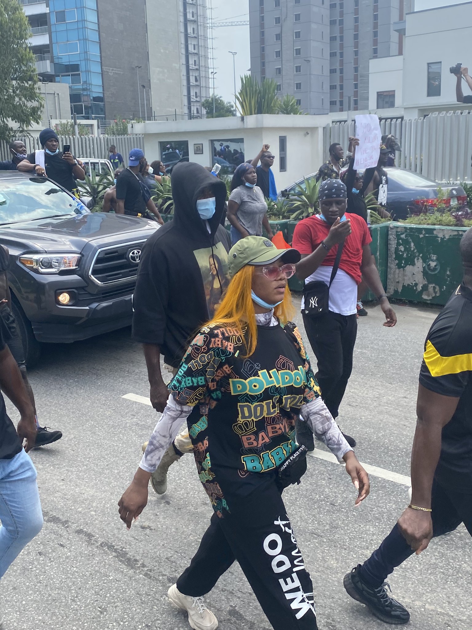 Tacha Urges #EndSARS Protesters To Avoid Distractions [Video]