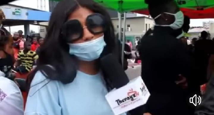 #EndSARS: Mercy Eke Makes More Demands, Call For More Protesters [Video]