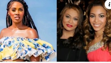 #ENDSARSNOW: Beyonce's Mother Blasts Tiwa Savage, Says She is not Your Political Leader