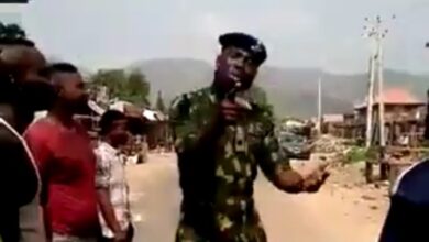 #EndSARS Protest: Nigerian Soldier Call For Peaceful Dialogue [Video]