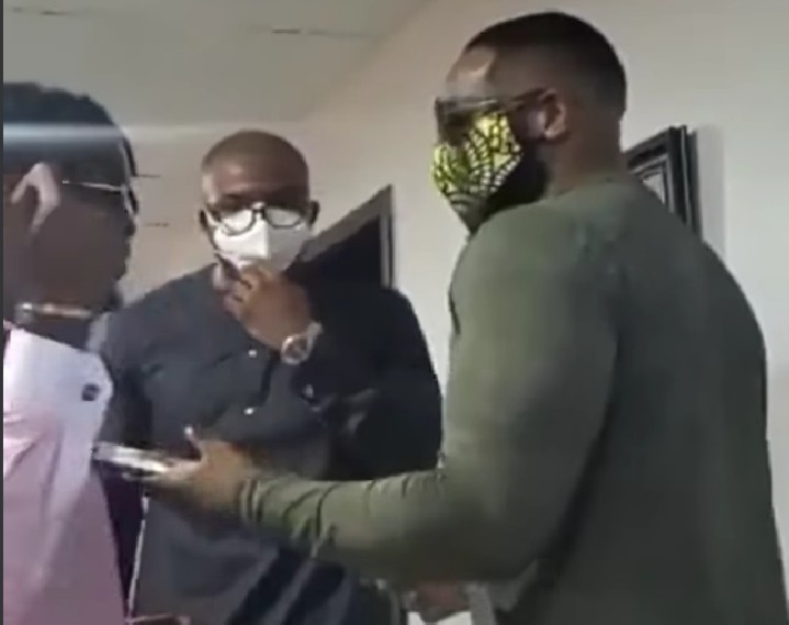 Laycon, Eric Links Up With Kiddwaya in Abuja, Talk Business [Video]