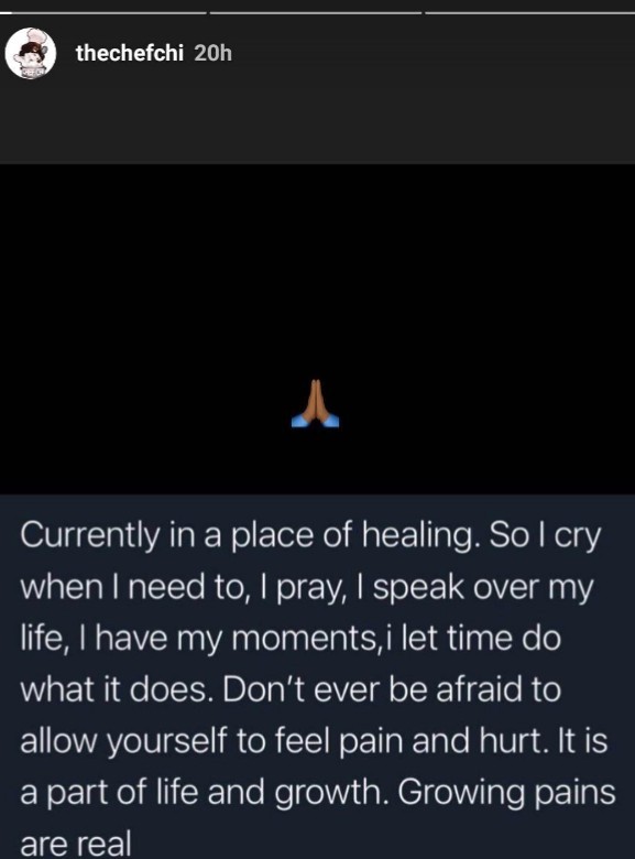 Davido’s fiancee, Chioma Cries Out, 'I'm Currently in a Place of Healing