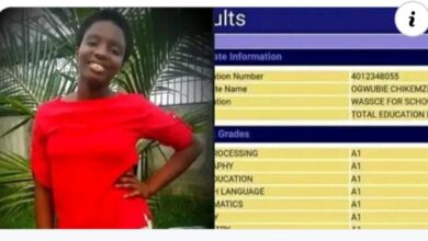 #WASSCE2020: Choba-Born, Ogwubie Praise Receives Commendations for Making A1s in All Subjects