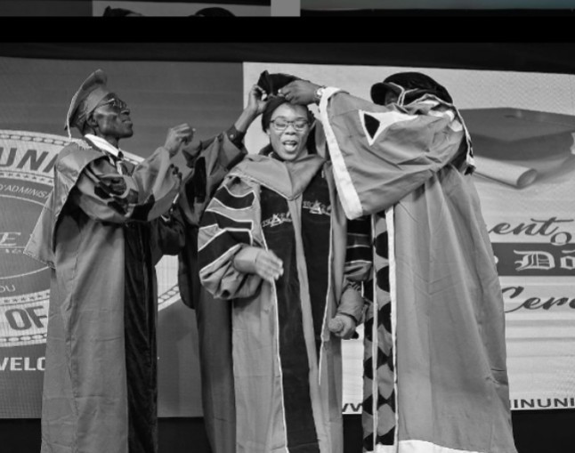 Nigerian Dancer, Kaffy decorated Honorary Doctorate Degree in Republic of Benin