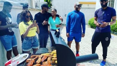 Lucy Hosts Ex-Housemates To A Special Bolle, Grilled Fish Session [Video]