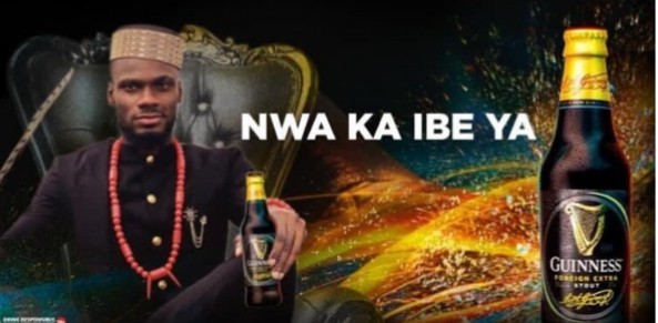 Finally: Guinness Shout Signs Off BBNaija Prince as Brand Ambassador [Video]