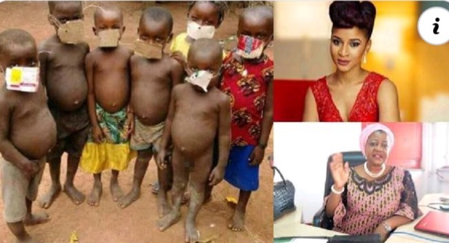 Cardboard Facemask: Adesua Etomi Slams Buhari's Aide, Lauretta Onochie, Says She's A Disgrace