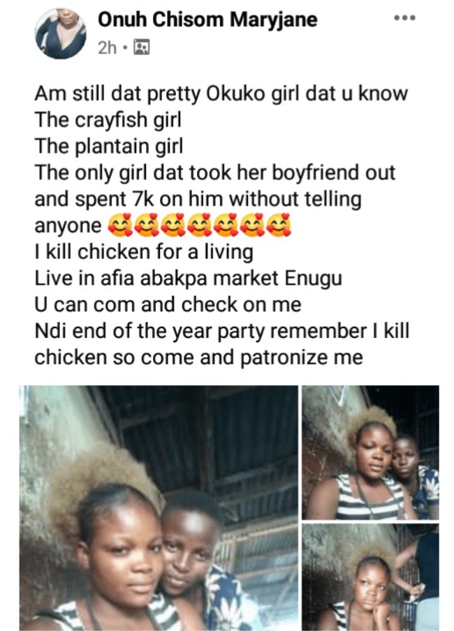 Lady brags after spending N7K on her boyfriend Says No Woman Has Done This