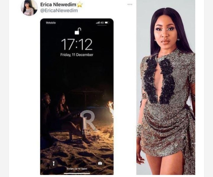 See Erica’s Screensaver of Kiddwaya, Sparks Controversy on Twitter [Photo]