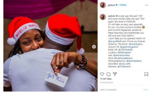 Khafi and Her Lover Gedoni are Finally Man and Wife [Photo]