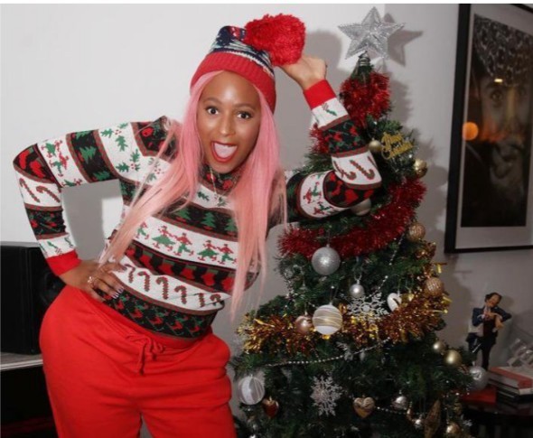 Mystery' Man Gifts DJ Cuppy Expensive Jewelry for Christmas [Photo]