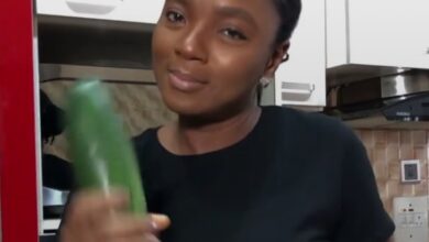 Chioma Chukwuka Shows The Size of Cumber She Likes [Video]