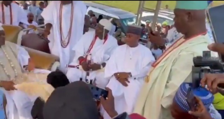 Laycon Gets Chieftaincy Title From Oba of Ipokia Kingdom [Video]