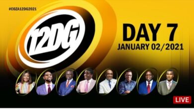 COZA 12 Days of Glory 8 January 2021 - 12DG Day 7