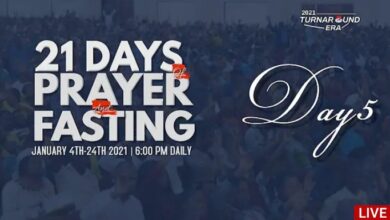 Annual 21 Days of Fasting and Prayers of Winners Chapel 8 January 2021