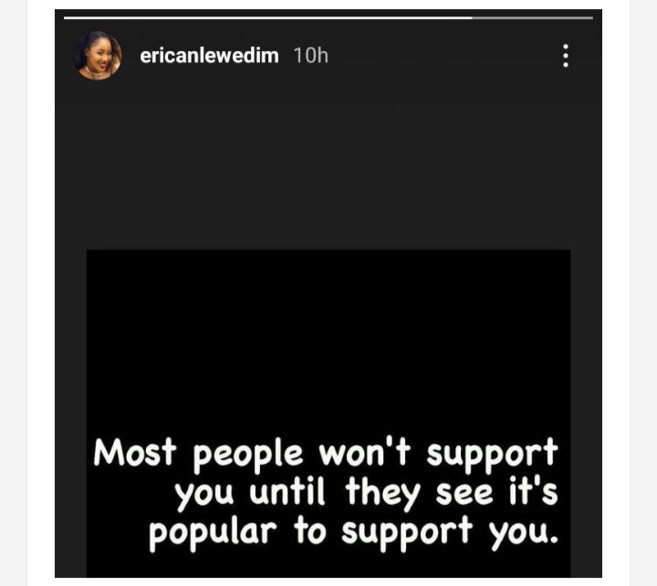 Erica Attacks Nengi's Support to Lucy, Explains Why Most People Support Others