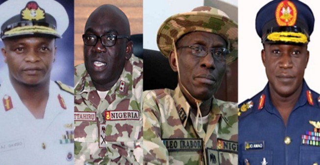 Brief Profile of Nigeria’s New Service Chiefs Appointed By President Buhari
