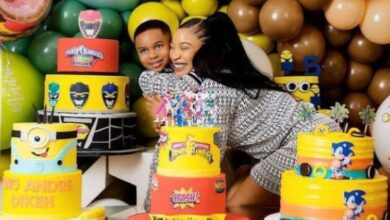 Tonto Dikeh Gifts Her 5-year Old Son 2 Acres of Cashew Plantation