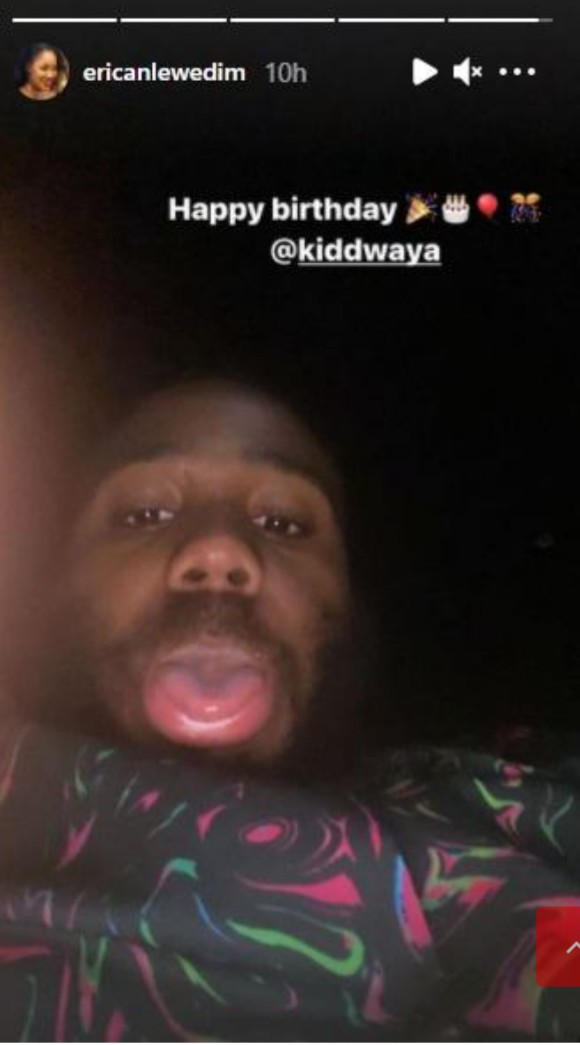 Kiddwaya's Birthday, Erica Sends Ridiculous Birthday Message to Him [Photo]