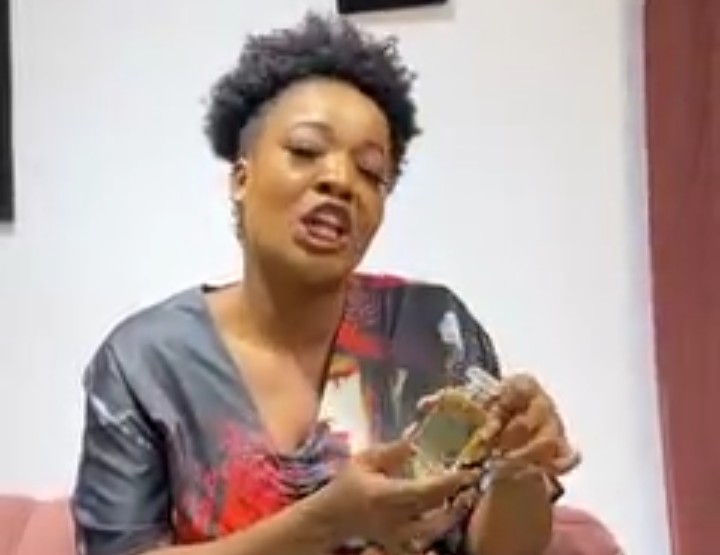 Lucy Gets Alura Oil Perfume, See How She Celebrated It [Video]