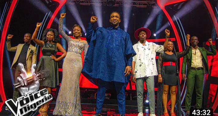 The Voice Nigeria Final Knockouts, Waje and Falz Steal Darey's Talents