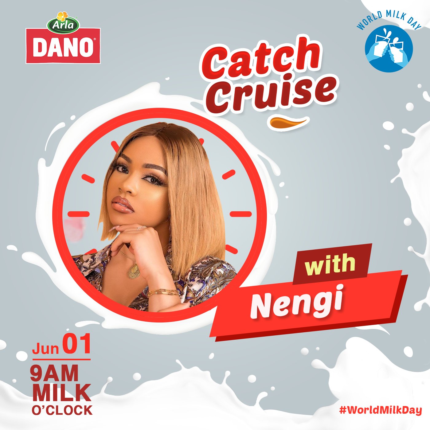 BBNaija Nengi to Host Dano Catch Cruise on World Milk Day