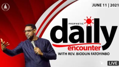Daily Prophetic Encounter With Pastor Biodun Fatoyinbo 11th June 2021