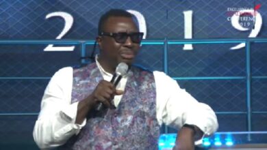 Ali Baba Shares Leadership Tips With Up-Coming Comedian