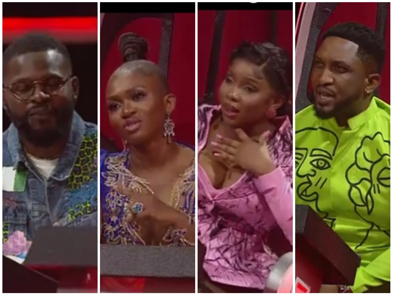 Coaches of The Voice Nigeria Save Rachel, Eazze, Katy, Naomi on Live Show