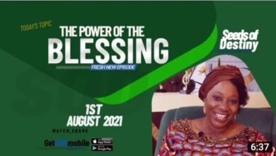 Seeds of Destiny Devotional 01 August 2021 - The Power of the Blessing