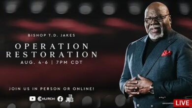 T D Jakes Operation Restoration Revival 5 August 2021 Day 1