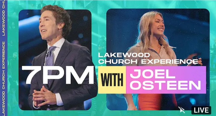 Live Joel Osteen 7pm Service 8 August 2021 |Get Lakeside Church Experience|