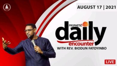 Today Prophetic Prayers With Pastor Biodun Fatoyinbo 17 August 2021