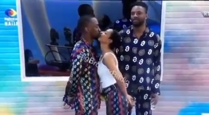 BBNaija Nini Kissed Saga Publicly For the First Time, See Full Video