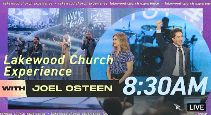 Join Joel Osteen 8.30am Sunday Service 22 August 2021 |Lakeside Church|
