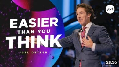 Live Joel Osteen Daily Message 24 August 2021 |EASIER THAN|