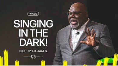 Live Daily Message T D Jakes 27 August 2021 |SINGING IN THE DARK|