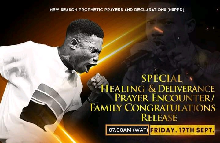 Live NSPPD Prophetic Prayers Jerry Eze 17 September 2021 - Fire of God