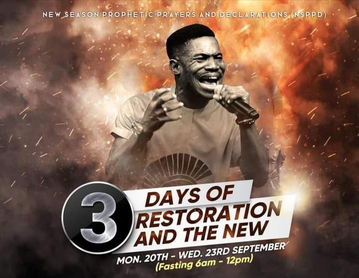 Live NSPPD Jerry Eze Prophetic Prayers 21 September 2021 - Restoration